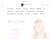 Tablet Screenshot of newlookwigs.com